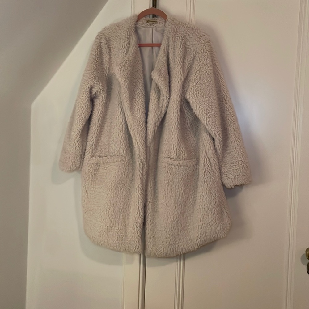Fluffy coat